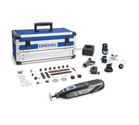 Dremel 8240 Multiutensile a batteria al litio da 12V 2Ah - Utensile rotativo con 5 complementi e 65 accessori, velocità variabile 5.000-35.000 giri/min, e tempo di ricarica rapido con valigetta