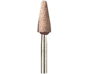 Dremel 953 Set di accessori per mole in ossido di alluminio, 3 mole a forma di cono per smerigliare e affilare i metalli (6,4 mm)