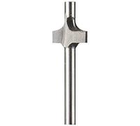 Dremel Accessorio 615 Punta per router HSS - Accessorio per utensili rotativi da 9,5 mm per intarsi e fresature