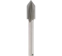 Dremel Accessorio 640 Punta per router HSS - Accessorio per utensili rotativi da 6,4 mm per intarsi e fresature
