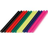 Dremel GG05 Stick per pistola a caldo colorati, confezione da 12, 12 stick di colla a colori multiuso da 7 mm per basse temperature (105-140° Celsius)