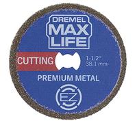 Dremel Max Life EZ506HP - Disco da taglio per metalli ad alte prestazioni, 38,1 mm, colore: Blu