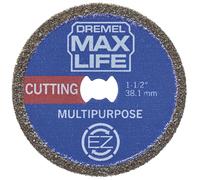 Dremel Max Life EZ545HP - Disco diamantato ad alte prestazioni, 38,1 mm, colore: Blu