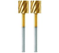 Dremel MAX Punta da intaglio ad elevate prestazioni (115DM) 2 punte per intaglio e incisione da 7,9 mm ad elevate prestazioni rivestite in titanio, massima durata