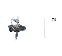 DREMEL Moto-Saw MS20-1/5 Sega da Traforo (70 Watt), 1 Complemento, 5 Accessori +