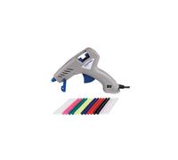 Dremel Pistola per colla a caldo 930, 12 stick di colla colorata 7mm, 6 stick di colla 7mm Quantità:1