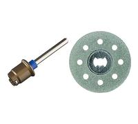 Dremel SC402 EZ SpeedClic Mandrel, mandrino SpeedClic con 3,2 mm per un cambio rapido e senza chiavi degli accessori & EZ SpeedClic SC545 Diamond Cutting Wheel, Rotary Tool Accessory