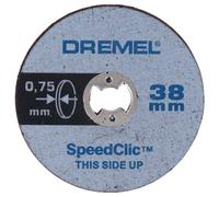 DREMEL SC409 SPEEDCLIC 5 DISCHI SOTTILI DA TAGLIO DISCO DA TAGLIO EXTRA-SOTTILE PER TAGLI LAMIERA