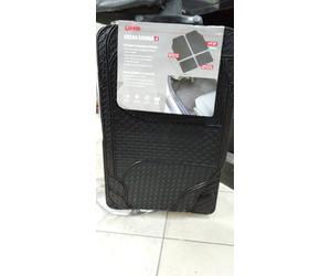 Drena 4 gomma Kit serie set tappeti universali 4 pezzi - Nero - 26481 Lampa