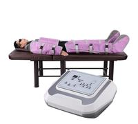 Drenaggio linfatico Detox Pressoterapia Rimozione del grasso Macchina dimagrante Perdita di peso Tuta da salone, Viola