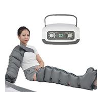 Drenaggio linfatico Massaggiatore per gambe Massaggiatore a compressione d'aria Macchina per recupero Stivali con 6 cuscini d'aria Funzione di temporizzazione Riabilitazione Fisioterapia Alleviare,