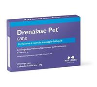 NBF Lanes Integratore per cani Drenalase Pet – Drenaggio dei liquidi – 30 compresse