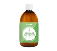 Drenante Detox Forte Diuretico con Tarassaco e Bardana - Drenante Cellulite 500 ml - Detox da Bere - Controllo Peso con 8 Piante Naturali - Gusto Ribes Nero - Vitavea