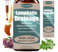 Drenante Linfatico Potente, Linfatico Gocce Per Donne Uomini,1 PC | Estratto di una miscela botanica - Promuove uomini e donne Equilibrio, Benessere e Sistema Immunitario