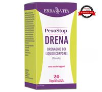 DRENANTE PESO STOP DRENA Erba Vita 20 STICK con BROMELINA detox