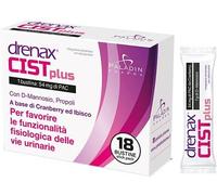 Drenax Forte Cist Integratore Benessere Vie Urinarie 18 Stick