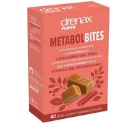 Drenax Forte Metabolibites Caramello Salato 40 bites - Integratore Controllo Peso