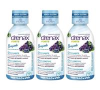 Drenax Forte Originale Con Mirtillo E Uva 300 Ml 3x300 ml Soluzione or