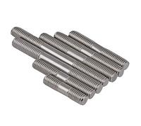 Dreneco M6×35mm Doppio Prigioniero Viti Bulloni Filettati Barre/Vite Prigioniera in Acciaio Inox/Asta Vite, 10 pcs
