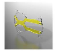 DRENGE Protezione Griglia Faro Moto per R1250GS Adventure GS 1250 R 1250 per R1250 GS per ADV 2021-2023 Protezione Faro Faro Copertura Protettiva Protezione Faro Griglia Copri Faro(Yellow)
