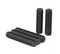 Drenky Barra Filettata Professionale (5 Pezzi M10x30mm) - in Acciaio Inox A2 V2A, Barre Filettate DIN976 per Costruzioni e Montaggi, Nero