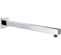 Drenky Braccio Doccia,16 Pollici,braccio Di Prolunga Per Soffione Acciaio Inossidabile 304 G1/2 Quadrato Cromo Braccio Per Soffioni A Parete Per Bagno Soffione A Pioggia