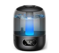 Dreo 3L Umidificatore Ambiente Bambini Silenzioso 26dB con Sensore di Umidità, U
