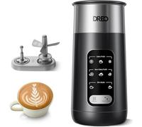 Dreo BaristaMaker Air, montalatte elettrico 8 in 1 per caffè latte art, 270 ml, schiuma calda e fredda, scalda latte automatico per latte e latte non lattiero-caseario con LED, facile da pulire,