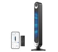 Dreo Ventilatore a Torre Smart 106cm, Potente 7.92m/s, Ventilatori a Colonna Silenzioso con Telecomando, 6 Velocità, 4 Modalità, Oscillazione a 90°, Timer da 12H, Compatibile con Alexa