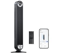 Dreo Cruiser Pro 106 cm Smart Tower Fan, Ventilatore WiFi Alexa, ventilatore oscillante a 90°, 9 impostazioni di velocità, timer di 12 ore, controllo APP, controllo vocale, telecomando, display LED