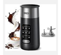 Dreo Montalatte Elettrico 8 in 1 per Caffè Latte 270ml Schiuma Calda Fredda LED