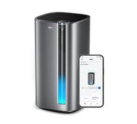 DREO Purificatore d’aria smart Macro Max AS con HEPA e modalità Sleep | Per ambienti fino a 102 m², monitor PM2,5, controllo tramite app/Alexa, elimina fumo, polvere, polline, peli e odori.