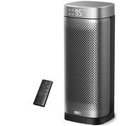 Dreo Space Heater Indoor, 25" 11.5ft/s Fast Portable Room Heater with Remote and Thermostat, 3 Modes, Overheating & Tip-Over Protection, Electric Heaters for Indoor Use Large Room, Bedroom, Office