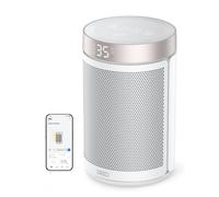 DREO Termoventilatore a Risparmio Energetico, 1500W, 34 dB, Silenzioso | 12 Ore Timer Protezione da Surriscaldamento, Riscaldamento Elettrico per Camere, White