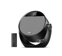 Dreo Termoventilatore a risparmio energetico, piccolo, silenzioso, 1500 W, portatile, con telecomando, termostato, inclinabile a 60°, 8 funzioni di sicurezza, ceramica PTC, timer da 12 ore, 3 modalità