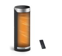 Dreo Termoventilatore Solaris Slim H3 – Risparmio energetico, Ceramica PTC, Oscillante 70°