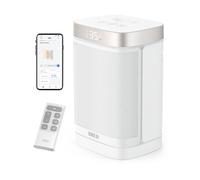 Dreo Termoventilatore a risparmio energetico, silenzioso, 1500 W con telecomando, oscillante a 70°, WiFi Alexa & Google Assistant, timer da 12 ore, 3 modalità 3 velocità, termoventilatore in ceramica