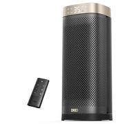 DREO Termoventilatore in ceramica da 2000 W, silenzioso e a risparmio energetico con termostato, timer 12 ore, 3 modalità, oscillazione 70°, riscaldatore elettrico da 16 pollici per ambienti