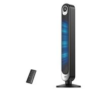 Dreo Ventilatore a Torre 106cm, Potente 8.53 m/s, Ventilatori a Colonna Silenzioso con Telecomando, 9 Velocità, 4 Modalità, Oscillazione a 90°, Timer da 12H, per Camera da Letto, Stanze Grandi