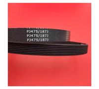 DREOW Cinghia Trapezoidale 187J/PJ475 7 Costole in Gomma Multi Scanalatura Cintura Multi Cuneo 1 PZ Fitness Tapis Roulant Cintura Motor Bike Cinghia di Trasmissione Cinghia Variatore