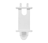 Dresco Fahrrad Halterung Weiß, Supporto da Bicicletta per Smartphone, Colore: Bianco Unisex Adulto, 19,1 x 7,0 x 5,5