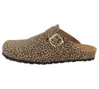 dresco Zabot, Scarpe Città Mule E Sabot Donna, Leopardo, 36 EU