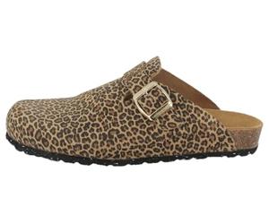 dresco Zabot, Scarpe Città Mule E Sabot Donna, Leopardo, 36 EU