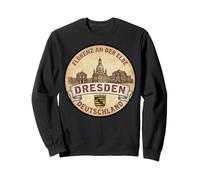 Dresda Florenz An der Elbe Distintivo Architettura Tedesca Felpa