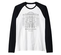 Dresda, Sempergalerie, Disegno a Mano Museo d'Arte Germania Maglia con Maniche Raglan