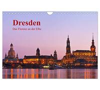 Dresden, das Florenz an der Elbe (Wandkalender 2026 DIN A4 quer), CALVENDO Monatskalender: Dresden, das Florenz an der Elbe. Den Beinamen erhielt ... Architektur und Kunst hervorgehoben werden.