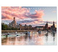 Dresden: Impressionen aus Stadt und Umgebung (Tischkalender 2026 DIN A5 quer), CALVENDO Monatskalender: Dresden und Umgebung im schönsten Licht