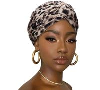 DRESHOW Avvolgere i Capelli per le Donna Morbido Turbante Maglia Stretch Sciarpa Testa Traspirante Leggero Turbante