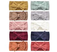 DRESHOW Bébé Bandeaux Bébé Fille Bandeau Cheveux Bande de Cheveux Arc Bande de Cheveux Bandeaux Accessoires Bébé Fille Enfant Turban Bandeau