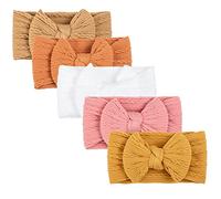 DRESHOW Bébé Bandeaux Bébé Fille Bandeau Cheveux Bande de Cheveux Arc Bande de Cheveux Bandeaux Accessoires Bébé Fille Enfant Turban Bandeau